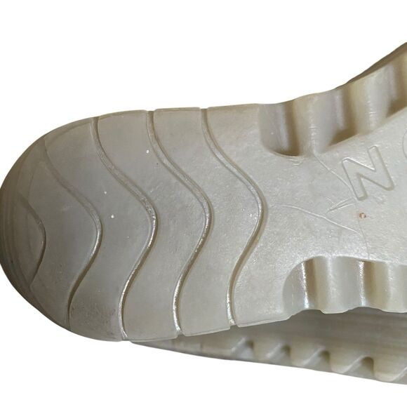 Fly London Yoza Wedge Shoes Women 8-8.5/39 Gold Metallic Fairy Party Comfort - Picture 8 of 13